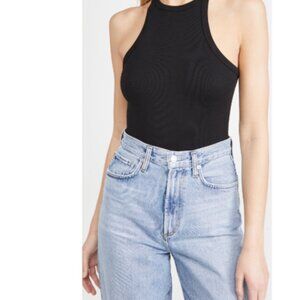 AGOLDE Rianne Thong Bodysuit, Size XS